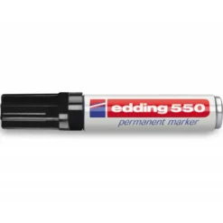Rotulador Permanente Edding 550 Color Negro Punta redonda