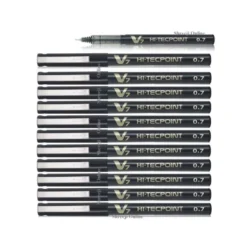 ROTULADOR PILOT PUNTA AGUJA V-7 NEGRO 0.7 MM