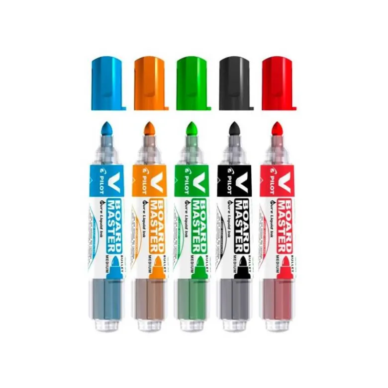 Rotulador Pilot Vboard Master color negro para pizarra blanca