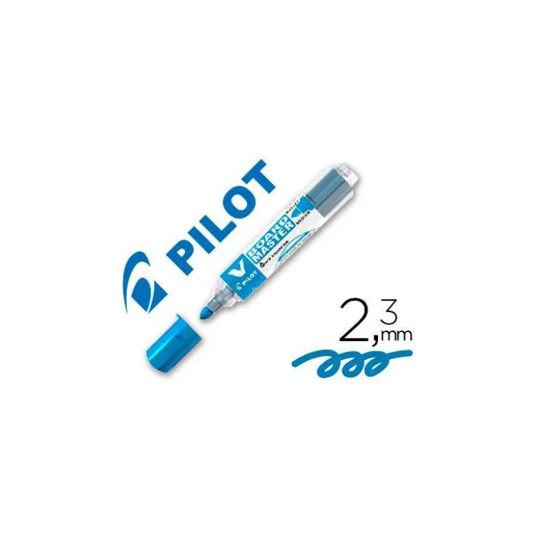 Rotulador Pilot Vboard Master color azul para pizarra blanca