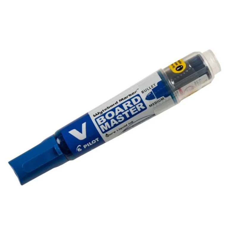 Rotulador Pilot Vboard Master color azul para pizarra blanca