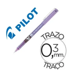 Rotulador Pilot V-5 Trazo 0,3 mm Violeta