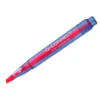 ROTULADOR Q-CONNECT FLUORESCENTE PUNTA BISELADA FABRICADO EN PET RECICLADO BOLSA DE 4 UNIDADES COLORES