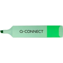 ROTULADOR Q-CONNECT FLUORESCENTE PUNTA BISELADA ESTUCHE DE SOBREMESA 23 UNIDADES COLORES SURTIDOS