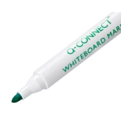Rotulador Q-Connect para pizarra blanca 3 mm color verde