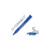Rotulador Q-Connect punta de fibra permanente Color Azul 5mm