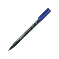 Rotulador Retroproyección Permanente Staedtler Lumocolor 318 de 6 Colores Surtidos Punta Superfina Redonda