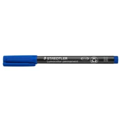Rotulador Retroproyección Permanente Staedtler Lumocolor 317 de 6 Colores Surtidos Punta Superfina Redonda