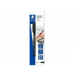 Rotulador Retroproyección Permanente Staedtler Lumocolor 318 Color Negro Punta Superfina Redonda