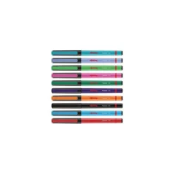 ROTULADOR ROTRING FINELINER PUNTA METALICA 0,4 MM PACK DE 10 COLORES SURTIDOS