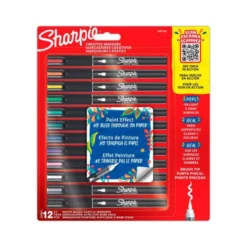ROTULADOR SHARPIE ACRILICO PUNTA PINCEL BLISTER DE 12 UNIDADES COLORES SURTIDOS
