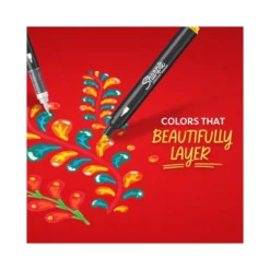 ROTULADOR SHARPIE ACRYLIC PUNTA REDONDA BLISTER DE 2 UNIDADES BLANCO Y NEGRO