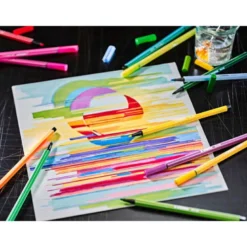 ROTULADOR STABILO ACUARELABLE PEN 68 ARTY LINE 1 MM ESTUCHE CARTON DE 24 UNIDADES COLORES SURTIDOS