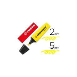 Rotulador Stabilo Boss 70 amarillo fluorescente