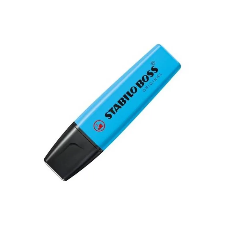 ROTULADOR STABILO BOSS FLUORESCENTE 70 ARTY LINE COLORES FRIOS ESTUCHE CARTON DE 10 UNIDADES COLORES