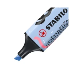 ROTULADOR STABILO BOSS FLUORESCENTE ORIGINAL PASTEL BY JU SCHNEE COLOR AZUL NUBLADO