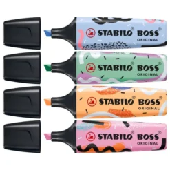 ROTULADOR STABILO BOSS FLUORESCENTE ORIGINAL PASTEL BY JU SCHNEE NARANJA PALIDO