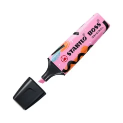 ROTULADOR STABILO BOSS FLUORESCENTE ORIGINAL PASTEL BY JU SCHNEE FUCSIA HELADO