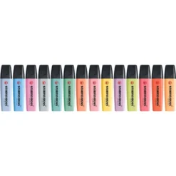 ROTULADOR STABILO BOSS FLUORESCENTE 70 PASTEL EXPOSITOR DE 45 UNIDADES COLORES SURTIDOS