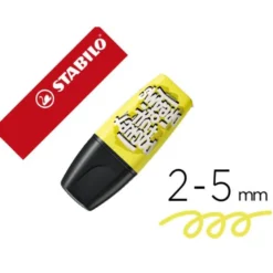 ROTULADOR STABILO BOSS MINI FLUORESCENTE BY SNOOZE ONE AMARILLO
