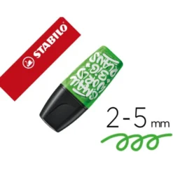 ROTULADOR STABILO BOSS MINI FLUORESCENTE BY SNOOZE ONE VERDE