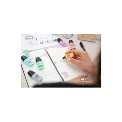 ROTULADOR STABILO BOSS MINI PASTEL LOVE ESTUCHE DE 3 UNIDADES FUCSIA HELADO/NARANJA PALIDO/GRIS