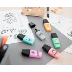 ROTULADOR STABILO BOSS MINI PASTEL LOVE ESTUCHE DE 5 UNIDADES COLORES SURTIDOS