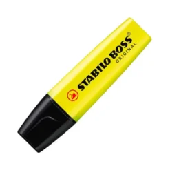 ROTULADOR STABILO BOSS 2/5 MM COLOR AMARILLO FLUORESCENTE