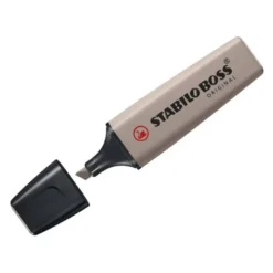 ROTULADOR STABILO BOSS ORIGINAL FLUORESCENTE NATURE COLORS GRIS CALIDO