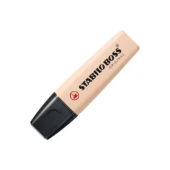 ROTULADOR STABILO BOSS PASTEL FLUORESCENTE 70 NATURE COLORS ESTUCHE DE 4 UNIDADES COLORES SURTIDOS