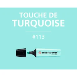Rotulador Stabilo Boss Pastel Toque de Turquesa