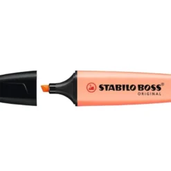 Rotulador Stabilo Boss Pastel Melocoton Sedoso
