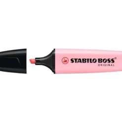 Rotulador Stabilo Boss Pastel Rubor Rosa