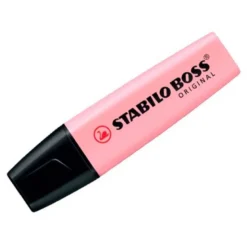 Rotulador Stabilo Boss Pastel Rubor Rosa