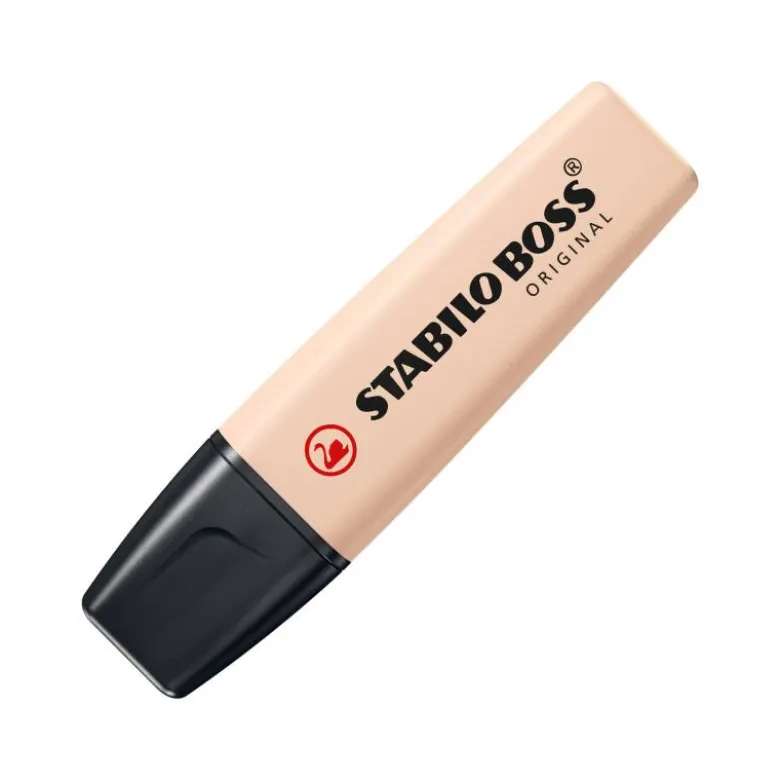 ROTULADOR STABILO BOSS PASTEL FLUORESCENTE 70 NATURE COLORS BEIGE
