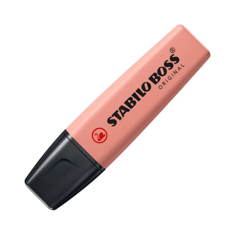 ROTULADOR STABILO BOSS PASTEL FLUORESCENTE 70 NATURE COLORS SIENA