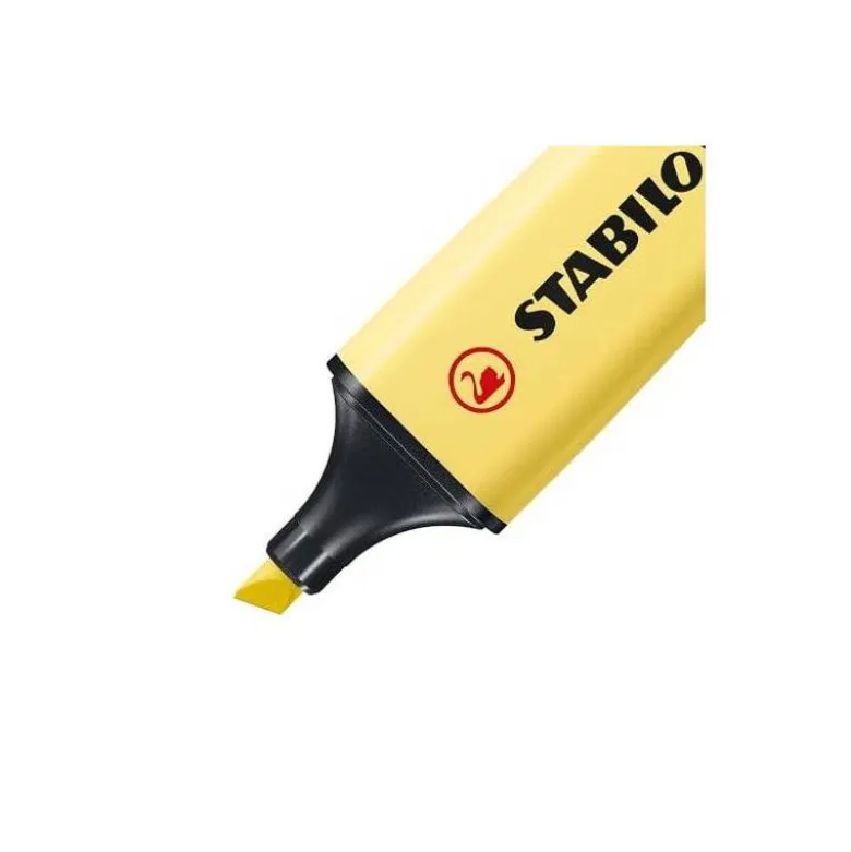 Rotulador Stabilo Boss Pastel Amarillo Cremoso