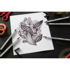 ROTULADOR STABILO CREATIVE TIPS ARTY LINE PASTEL 5 PUNTAS DIFERENTES ESTUCHE METALICO DE 30 UNIDADES