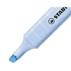ROTULADOR STABILO FLUORESCENTE SWING COOL PASTEL AZUL NUBLADO