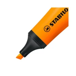 Rotulador Stabilo fluorescente naranja neon