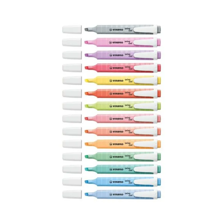 ROTULADOR STABILO FLUORESCENTE SWING COOL PASTEL TURQUESA