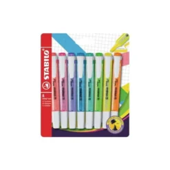 ROTULADOR STABILO FLUORESCENTE SWING COOL ESTUCHE 8 UNIDADES COLORES SURTIDOS