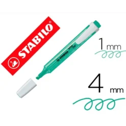 ROTULADOR STABILO FLUORESCENTE SWING COOL TURQUESA