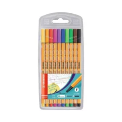 Rotulador Stabilo Point 88 Estuche 10 Colores