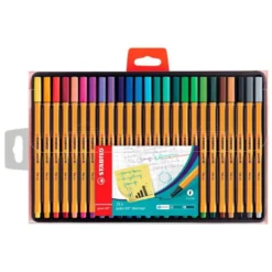 Rotulador Stabilo Point 88 Estuche 25 Colores
