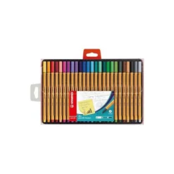 Rotulador Stabilo Point 88 Estuche 25 Colores