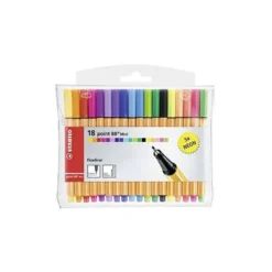Rotulador Stabilo Point 88 Mini Estuche 18 Colores