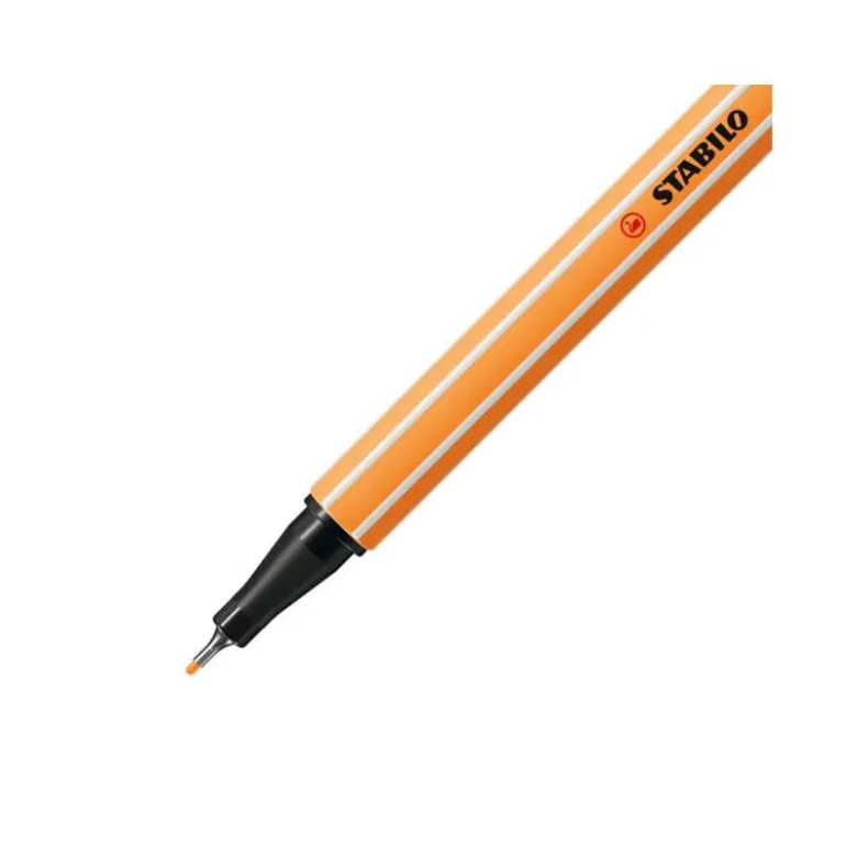 Rotulador Stabilo point 88/054 naranja neon