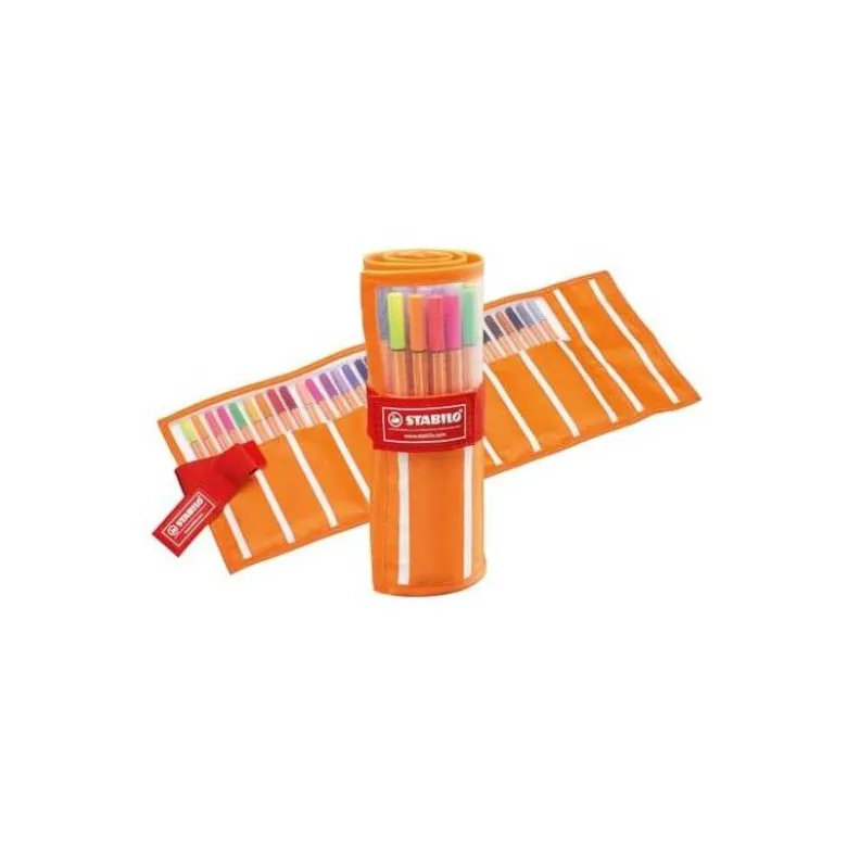 Rotulador Stabilo Point 88 Neon 0,4 mm Punta de Fibra Estuche 30 unidades