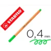 Rotulador Stabilo point 88/033 verde neon
